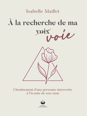 cover image of À la recherche de ma (voix) voie